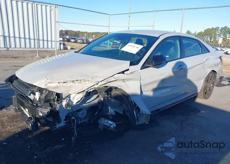 2025 Hyundai Elantra N из США, поврежденный, VIN KMHLW4DK3SU034178